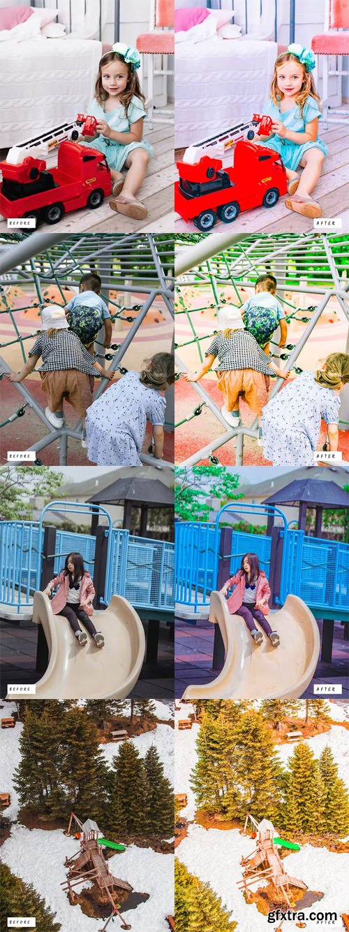 12 Playground Lightroom Presets