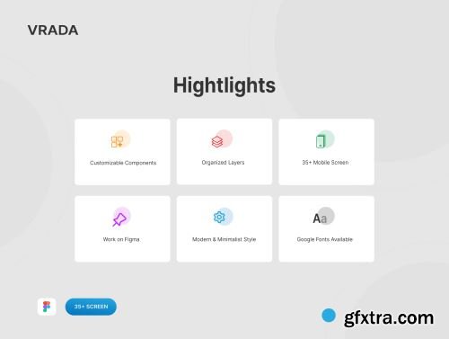 Vrada Fashion Mobile UI Kit Ui8.net