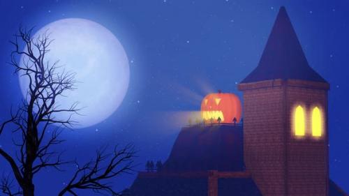 Videohive - Halloween Themed Background - 48058790 - 48058790