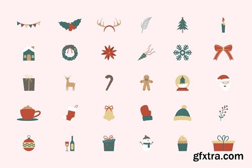 Christmas Clipart Elements 4FS3AVA