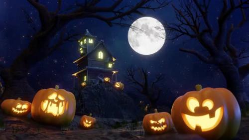 Videohive - Halloween Background - 48058856 - 48058856