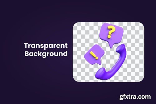 3D Q & A Illustration NKLVWGP