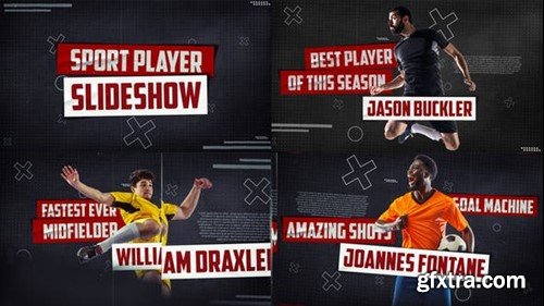 Videohive Sport Player Slideshow 48353188