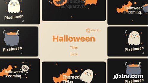 Videohive Halloween Titles Vol. 04 48369798