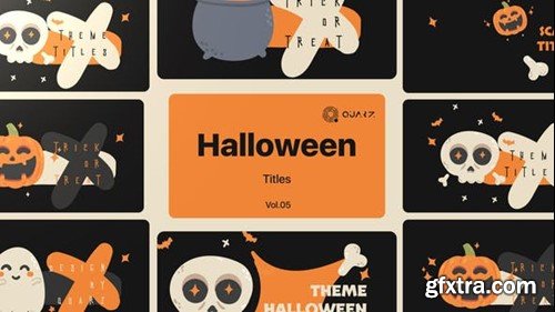 Videohive Halloween Titles Vol. 05 48369805