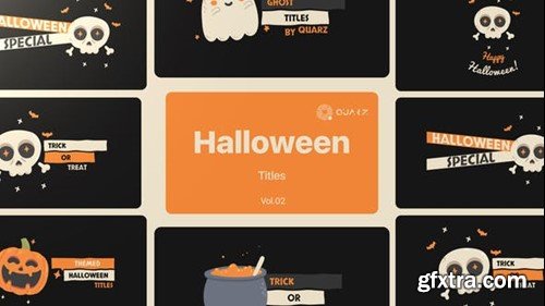 Videohive Halloween Titles Vol. 02 48369782