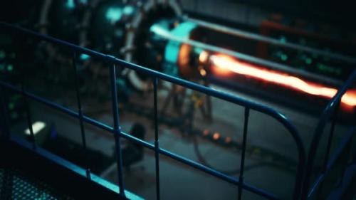 Videohive - Conceptual High Tech Power Thermonuclear or Nuclear Reactor - 48098409 - 48098409