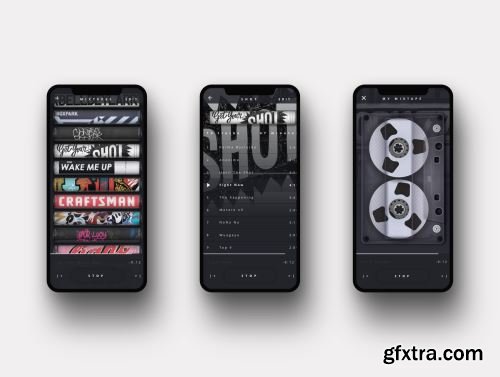 Mixtape - Music App Ui8.net