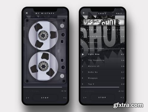 Mixtape - Music App Ui8.net