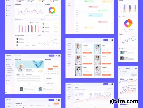 Medico - Hospital Management System (Design+Code) Ui8.net