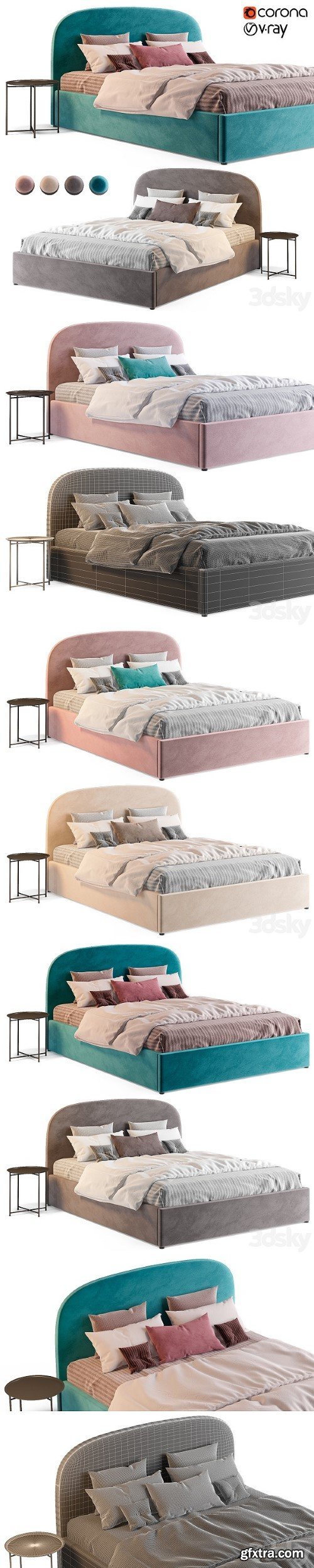 Bed Toulouse Divan Ru