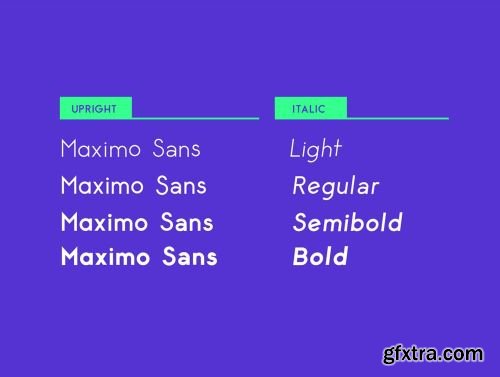 Maximus Sans Family Ui8.net