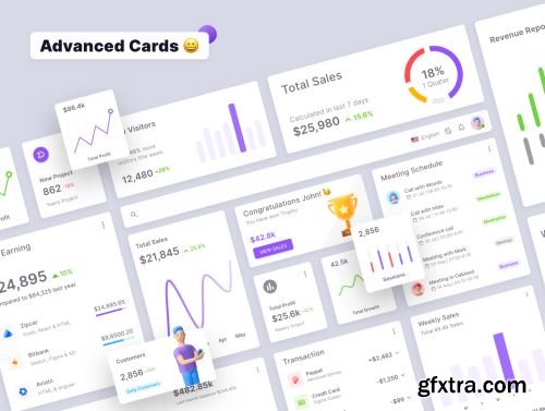 Materio - Admin Dashboard UI Kit Ui8.net