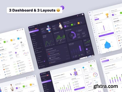 Materio - Admin Dashboard UI Kit Ui8.net