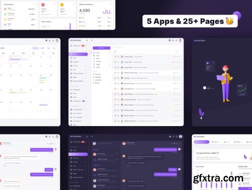 Materio - Admin Dashboard UI Kit Ui8.net