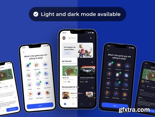 MasterGame - Game Store App UI Kit Ui8.net