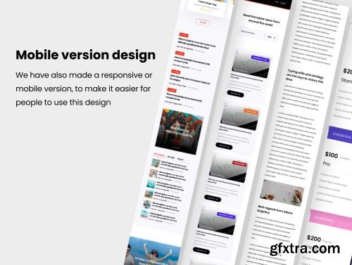 Delta News - Website uikit for news portal Ui8.net