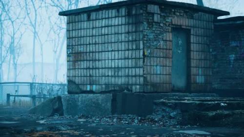 Videohive - Pripyat Cityview of Exclusion Zone Near the Chernobyl Nuclear Power Plant - 48099232 - 48099232