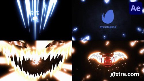 Videohive Energy Monster Logo for After Effects 48378328