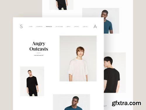 Minimal Fashion/Store Template Ui8.net