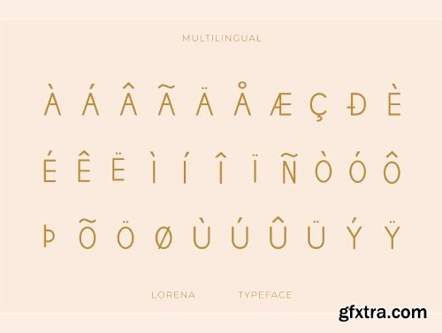 Lorena Typeface Ui8.net