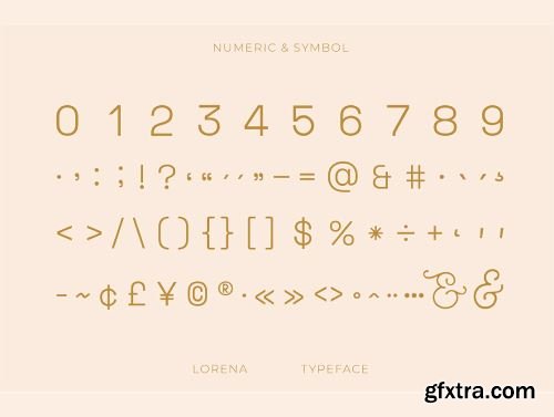 Lorena Typeface Ui8.net