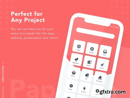 Marketing-Papricon Glyph Ui8.net