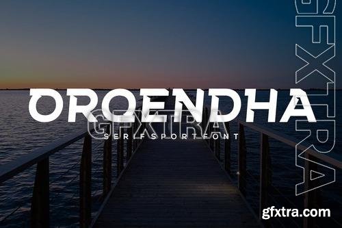 Orqendha -Sport Font 7F2CRXD