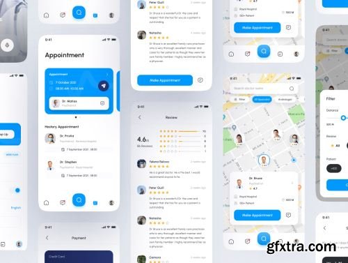 Doctify - Doctor Appointment Mobile Apps Ui8.net