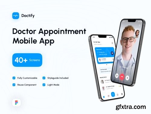 Doctify - Doctor Appointment Mobile Apps Ui8.net