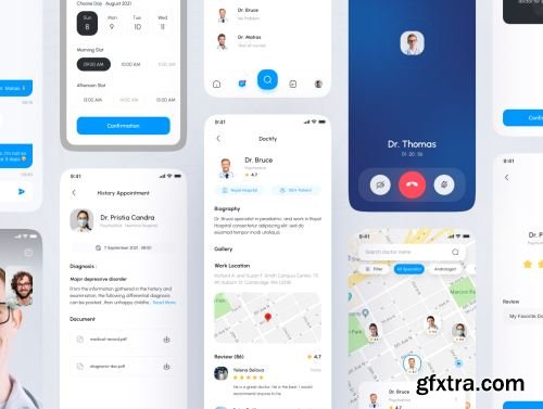 Doctify - Doctor Appointment Mobile Apps Ui8.net