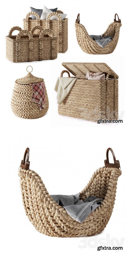 Pottery Barn Beachcomber Baskets 02