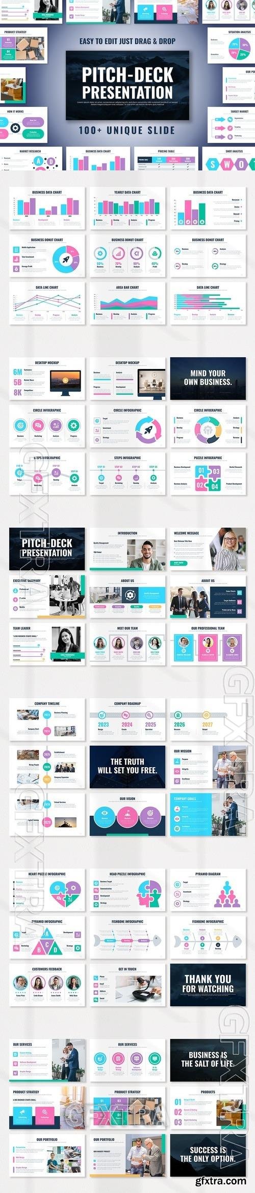 Business Pitch Deck PowerPoint NJQL33Q