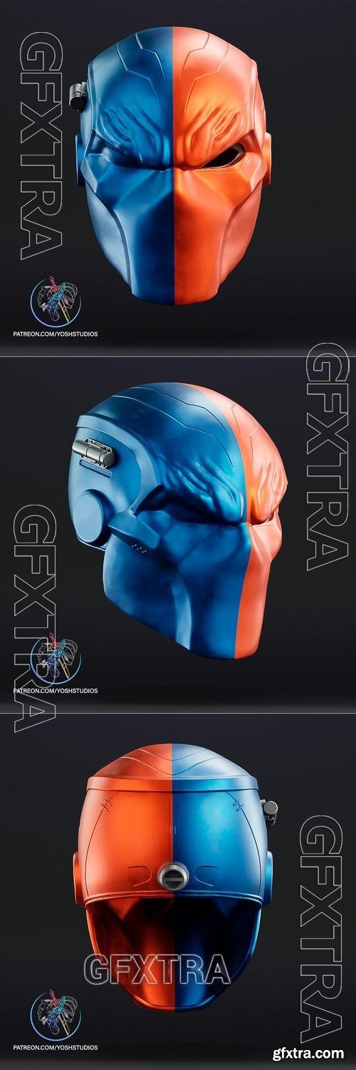 Deathstroke Helmet &ndash; 3D Print Model