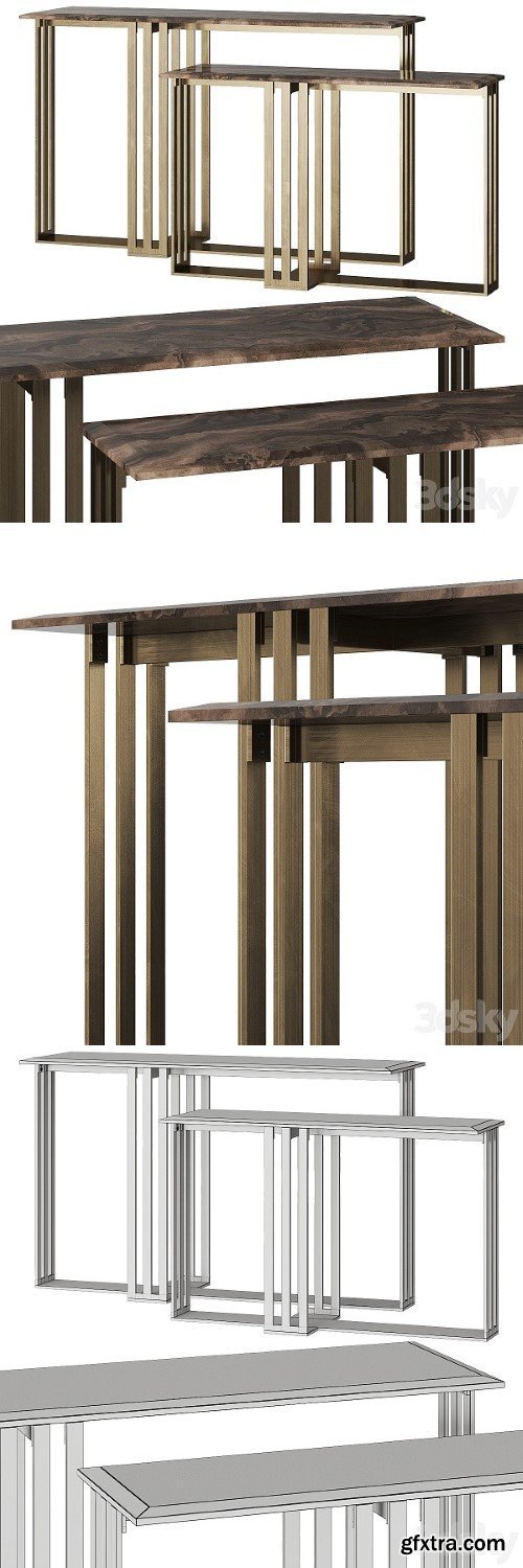 Etro Home Interiors Klee Console Tables