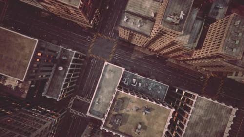 Videohive - A Bird's Eye View of Downtown - 48126991 - 48126991