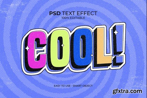 Cool Retro Text Effect RU3SGSZ