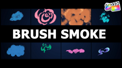 Videohive - Brush Smoke | FCPX - 48052707 - 48052707