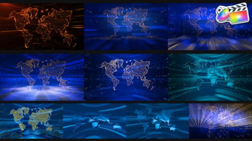 Videohive - Backgrounds For News for FCPX - 48068577 - 48068577