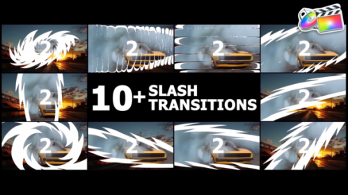 Videohive - Slash Transitions | FCPX - 48068578 - 48068578