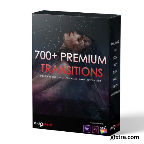 Studio Planet – 700+ Premium Video Transitions
