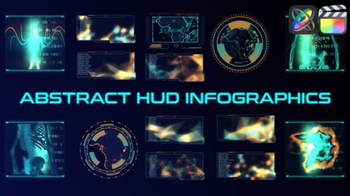 Videohive - Abstract HUD Infographics for FCPX - 48121162 - 48121162