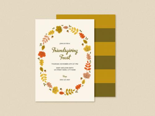 Thanksgiving Dinner Invitation 647101379