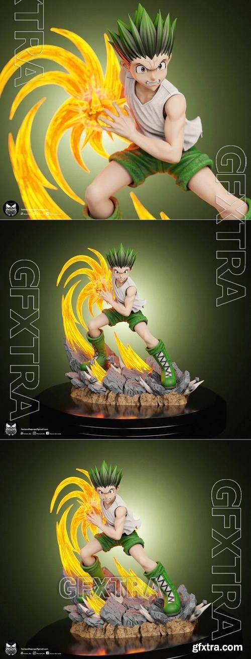 Gon attack de Hunter X Hunter &ndash; 3D Print Model