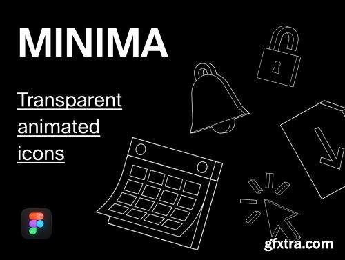 Minima – Transparent Animated Icons Ui8.net