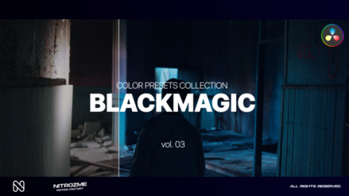 Videohive - Blackmagic LUT Collection Vol. 03 for DaVinci Resolve - 48140537 - 48140537