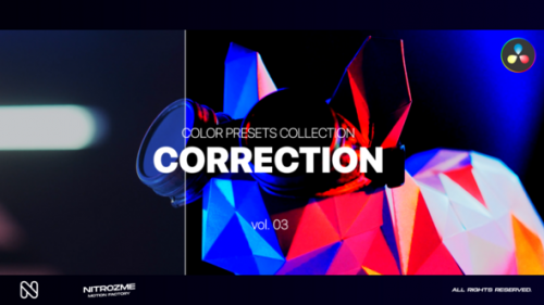 Videohive - Correction LUT Collection Vol. 03 for DaVinci Resolve - 48140615 - 48140615