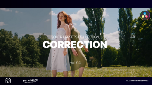 Videohive - Correction LUT Collection Vol. 04 for DaVinci Resolve - 48140627 - 48140627