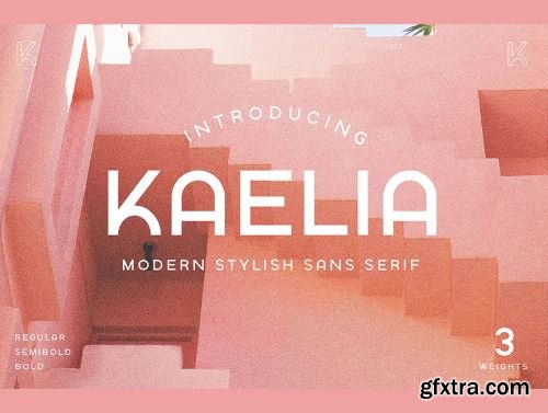 KAELIA - Simple Stylish Typeface Ui8.net