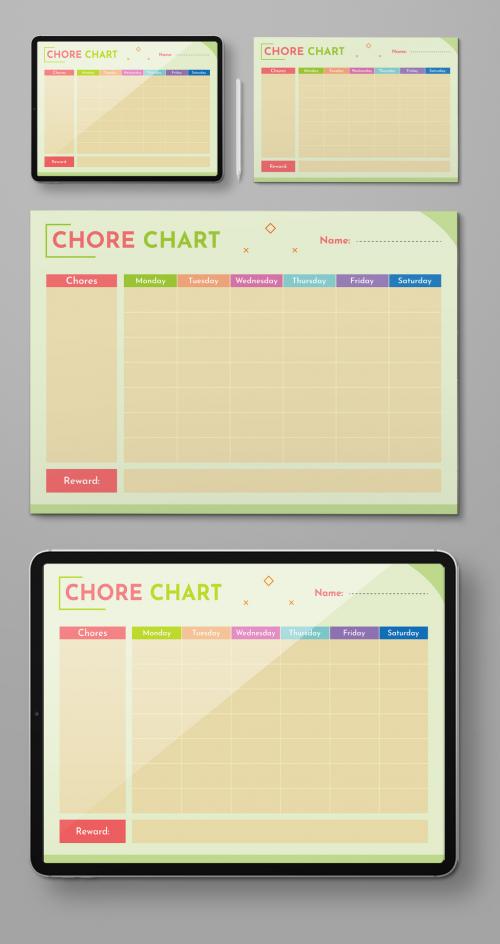 Chore chart Template 646799535